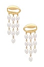 view 1 of 2 СЕРЬГИ SHELL DROP in Gold