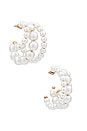 view 1 of 3 Bloomin Pearl Earrings in Gold