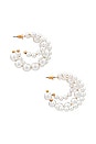 view 2 of 3 Bloomin Pearl Earrings in Gold