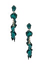 view 1 of 2 Eve Earrings in Green