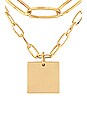 view 2 of 2 Good Sign Necklace in Gold