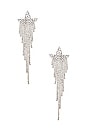 view 1 of 2 Shooting Star Earrings in Silver