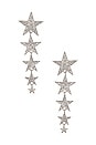 view 1 of 2 Falling Star Earrings in Silver