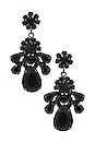 view 1 of 2 BOUCLES D'OREILLES QUEEN BEE in Black