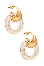view 1 of 3 Every Reason Earrings in Gold & Silver