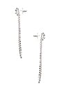 view 2 of 2 BOUCLES D'OREILLES FALLING STAR in Silver