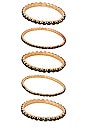 view 2 of 4 Stretch Bracelet Set in Emerald