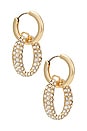 view 1 of 2 Infinity Earrings in Gold