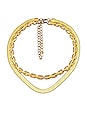 view 1 of 2 Stay Stacked Necklace in Gold