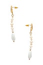 view 2 of 2 Atlantis Earring in Gold