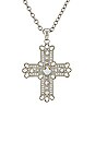 view 2 of 3 CROSSED 초커 in Silver
