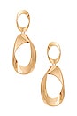 view 1 of 2 Sculptera Earrings in Gold