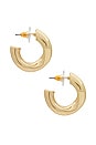 view 2 of 3 Hoop in Gold