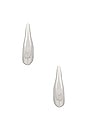 view 1 of 2 Teardrop Earring in Silver