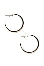 view 2 of 3 Hoop Earrings in Silver