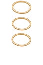 view 3 of 4 CONJUNTO DE PULSERAS in Gold
