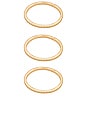 view 4 of 4 CONJUNTO DE PULSERAS in Gold