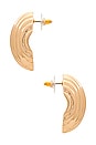 view 2 of 2 Treat Earrings in Gold