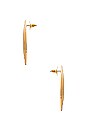 view 2 of 2 Chic Earrings in Gold