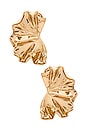 view 1 of 2 Petal Earrings in Gold