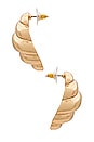 view 2 of 2 Honey Earrings in Gold