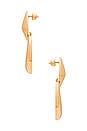 view 2 of 2 PENDIENTES ZELDA in Gold
