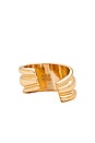 view 3 of 3 Pompeii Cuff in Gold