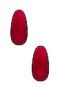 view 3 of 3 Hoop Earring in Red