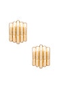 view 1 of 2 Gold Hoop Earrings in Gold