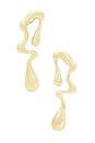 view 1 of 2 Drip Earrings in Gold