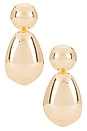 view 1 of 2 Rayne Drop Earrings in Gold