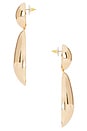 view 2 of 2 Rayne Drop Earrings in Gold