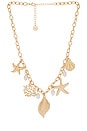 view 1 of 2 Breezy Charm Necklace in Gold