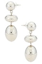 view 2 of 2 Drop Earrings in Silver