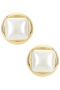 view 1 of 2 Stud Earrings in Gold