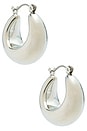 view 1 of 3 x REVOLVE Hoop Earring in Silver