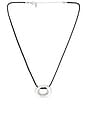 view 1 of 2 x REVOLVE Cord Choker in Silver
