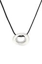 view 2 of 2 x REVOLVE Cord Choker in Silver