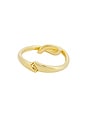 view 2 of 2 Twist Arm Band in Gold