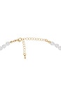 view 3 of 3 Keys Choker in Gold Pearl