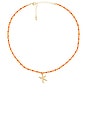 view 1 of 3 Mini Keys Choker in Orange