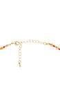 view 3 of 3 Mini Keys Choker in Orange