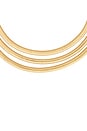 view 2 of 2 Coil Choker in Gold