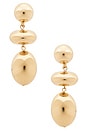 view 1 of 2 Droplet Earrings in Gold