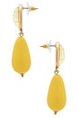 view 2 of 2 Lemon Drop Earrings in Yellow