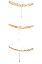 view 4 of 5 Sorrento Anklets in Gold