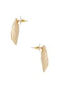 view 2 of 2 PENDIENTES DE TACHUELA SIRENE in Gold