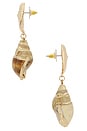 view 2 of 2 Siren Drop Earrings in Gold