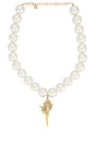view 1 of 3 Siren Pearl Necklace in Cream Pearl & Shell