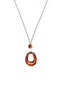 view 2 of 2 Cleo Cord Necklace in Tortoise & Multi
